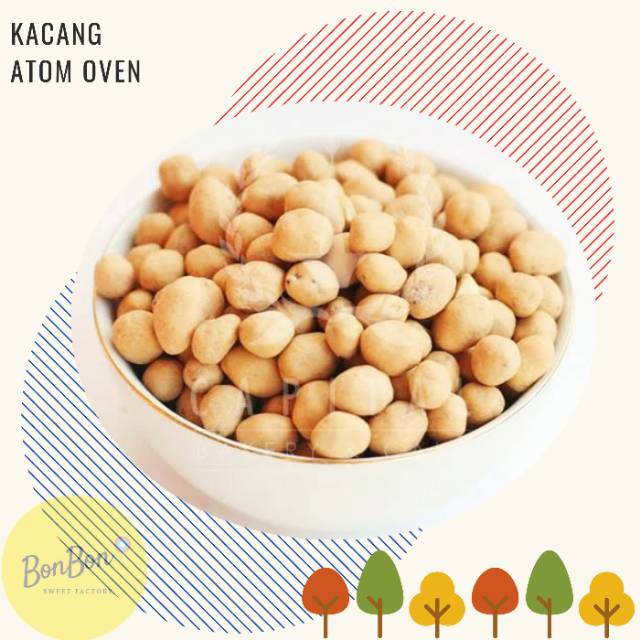 

Kacang Atom Panggang / Kacang Telor Oven / Kacang Telur Roasted 500 Gram