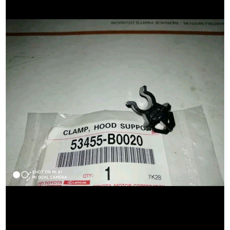 klip tiang kap mesin Rush Terios 2006-2017