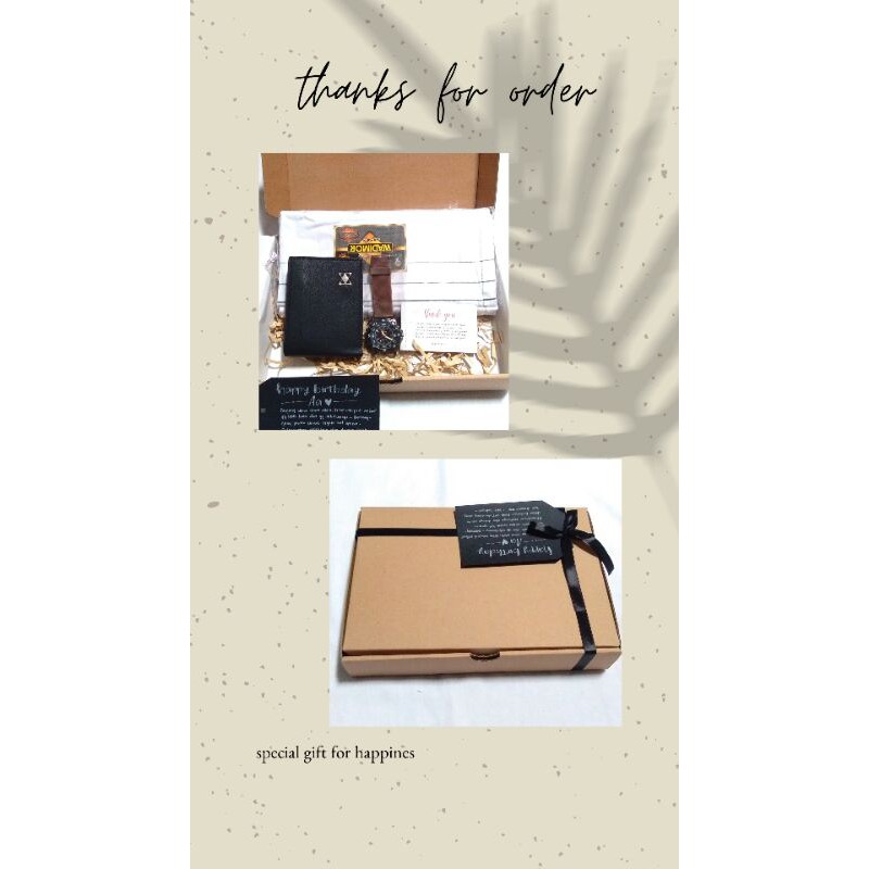 

GIFTBOX for men/HAMPERS/Sepaket Kado