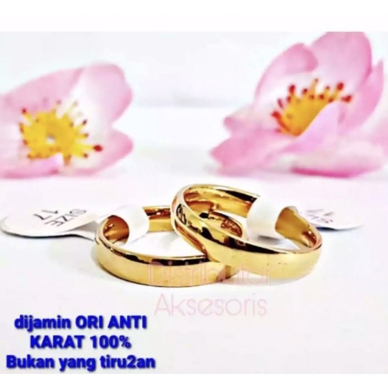 CINCIN WANITA ASLI TITANIUM / AKSESORIS WANITA ASLI TITANIUM