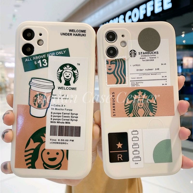 Casing Soft Case Starbucks Realme 5 5i 5pro 6 6pro 7 7i 8 8pro C1 C2 C11 C15 C17 C20 C21