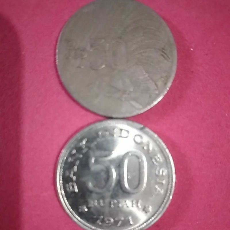 50 Rupiah Tahun 1971