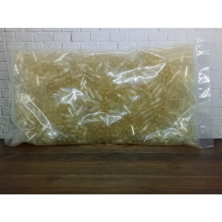 Cangkang Kapsul kosong Uk. 00 0 1 2 3 Warna Biru Merah Hijau Transparan Natural capsul Halal