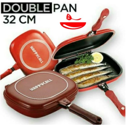 Happy Call Double Pan/Pemanggang Jumbo