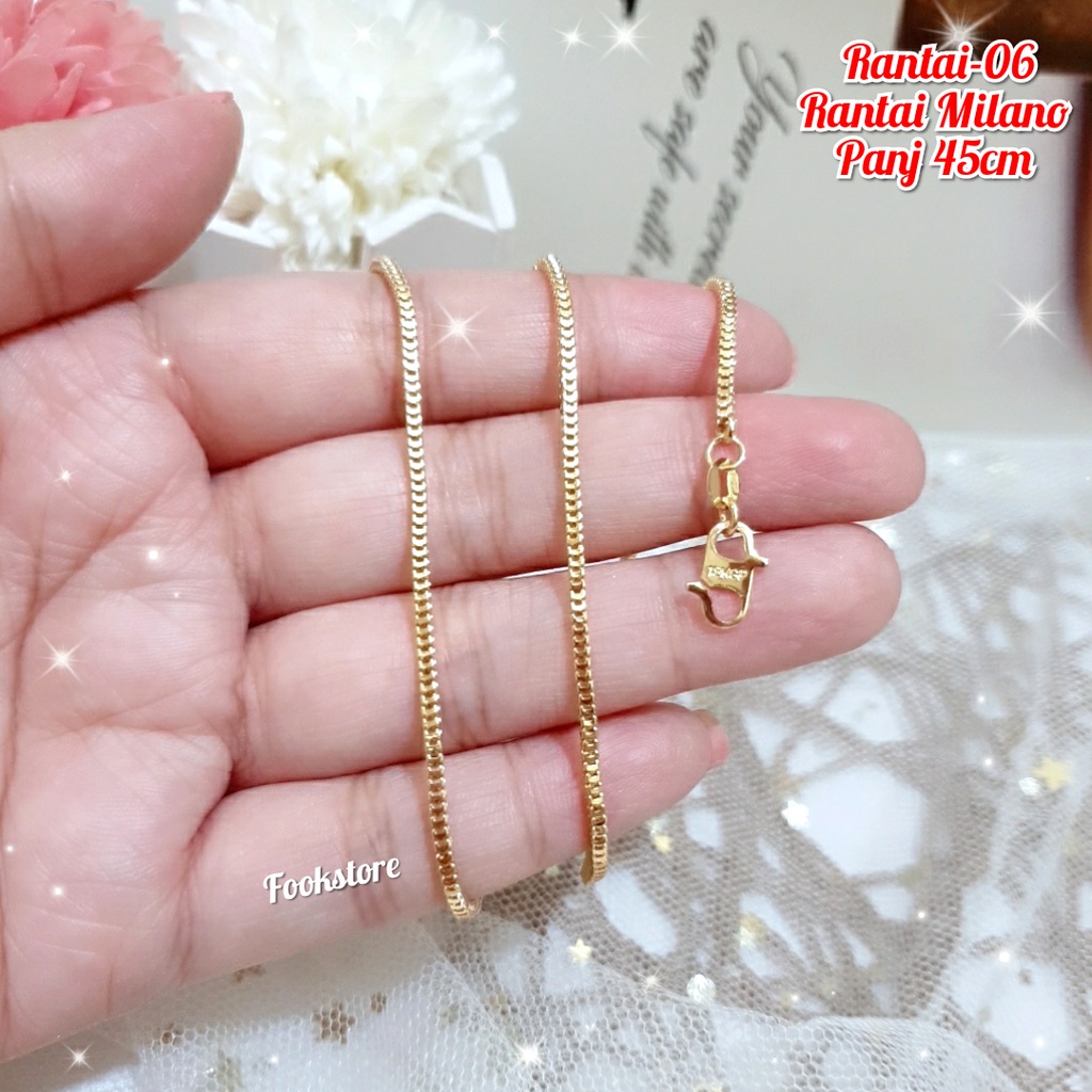 PROMO COD KALUNG RANTAI WANITA KOREA XUPING