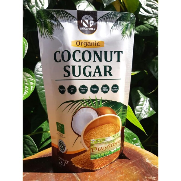 

Gula Kelapa Organik Bubuk Nucifera | gluten free, non gmo non suflite