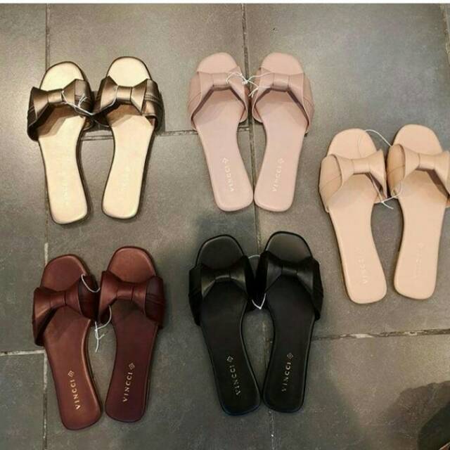 vincci flat sandals