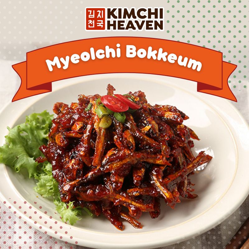 

Myeolchi Bokkeum. Kimchi teri korea