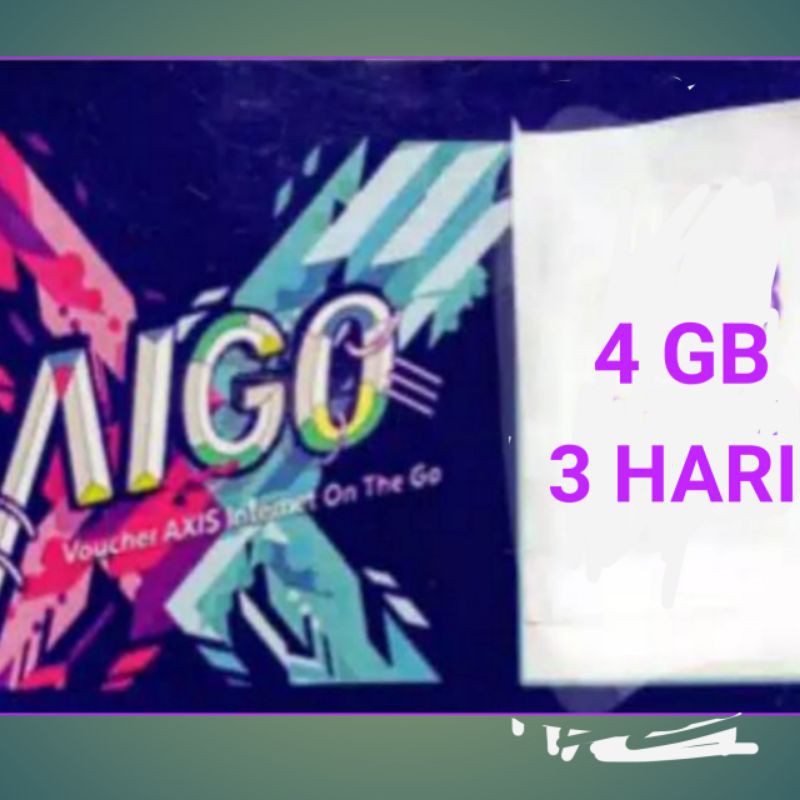 AXIS AIGO 4GB 3 HARI NASIONAL