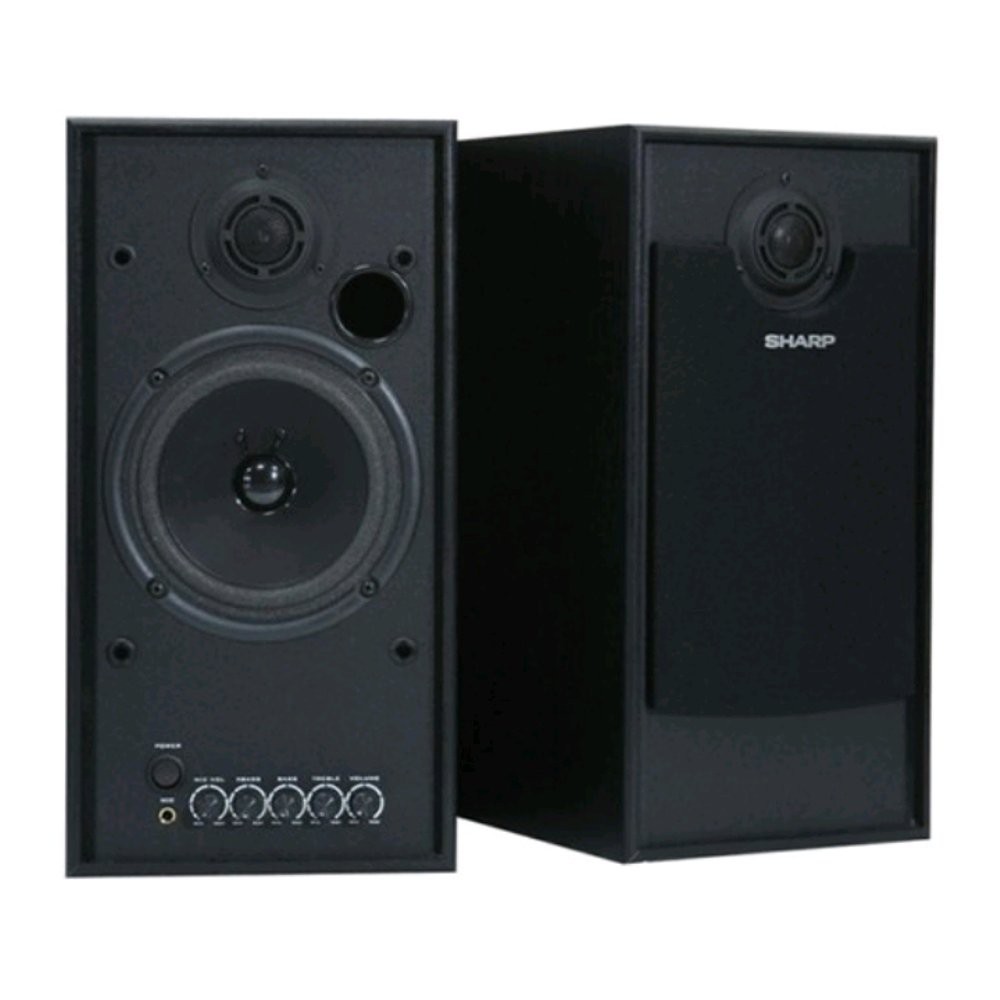 Dijual SHARP CBOX ASP250 SPEAKER ACTIVE   BLACK Diskon