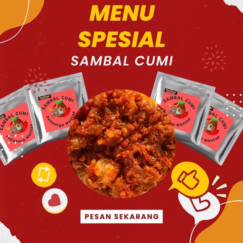 

New Product !!! Sambal Cumi Maknyusss - by Rendang Tambuah Ciek