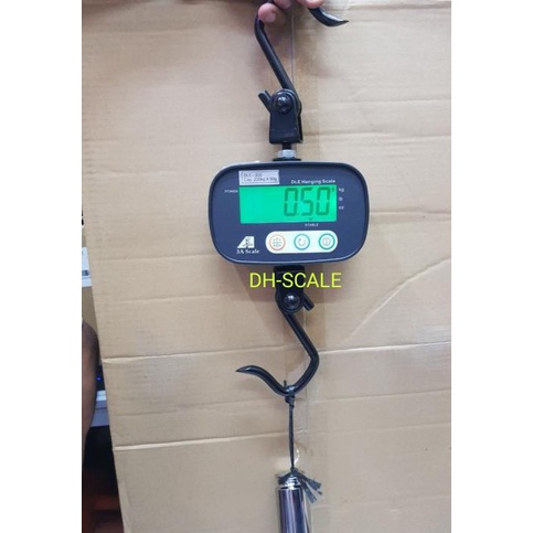 TIMBANGAN GANTUNG DIGITAL DLE 200KG/ TIMBANGAN DIGITAL 200KG