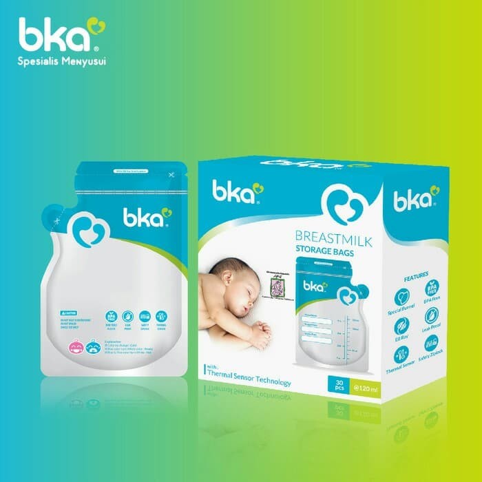 BKA Kantong Asi 120 ml / Breastmilk Storage Bag BKA