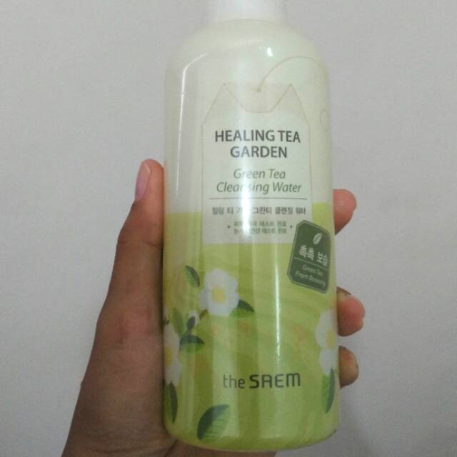 The saem cleansing water green tea