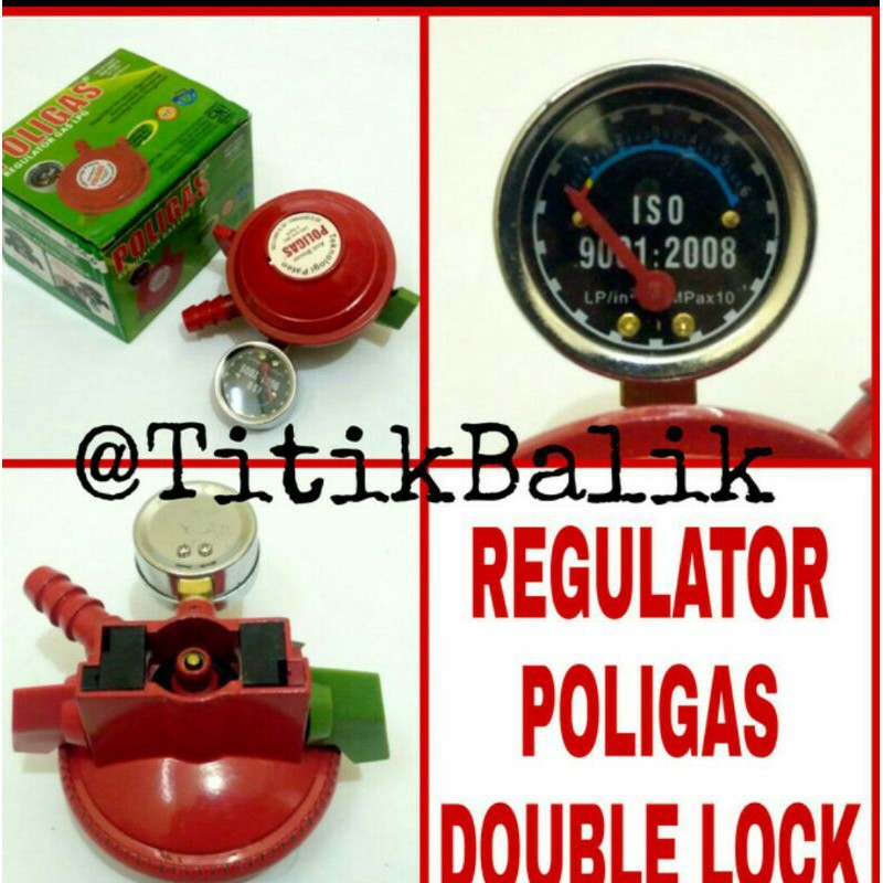 regulator poligas double lock