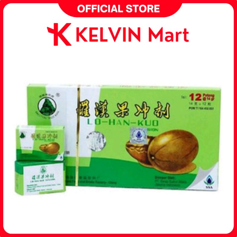 

Lo Han Kuo Infusion isi 12 pcs | KELVIN Mart