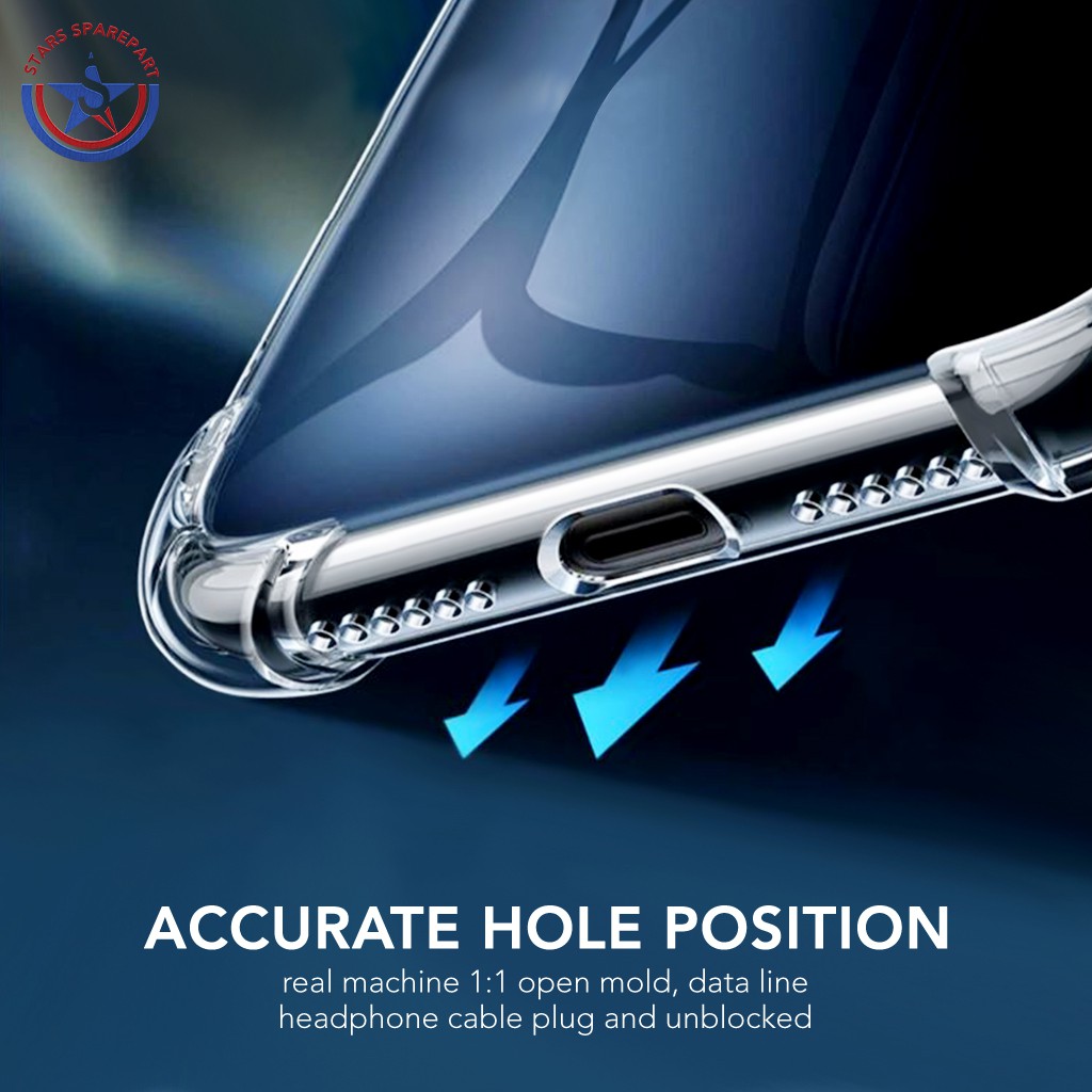 Anti Shock iPhone X XS XR XS MAX Transparan Bening Acrylic Clear Perfect Fit Casing-4