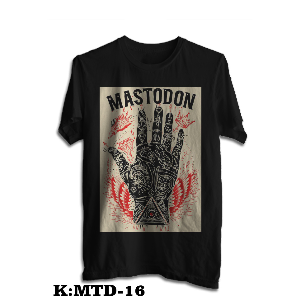 Kaos Band Rock Mastodon - Mastodon    16