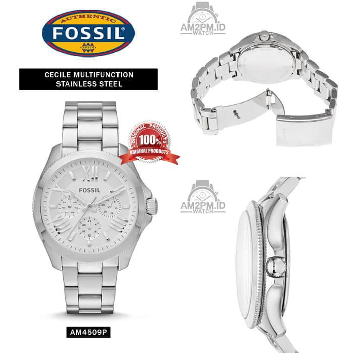 Suplier Jam Tangan Fossil Cecile Multifunction AM4509 Original