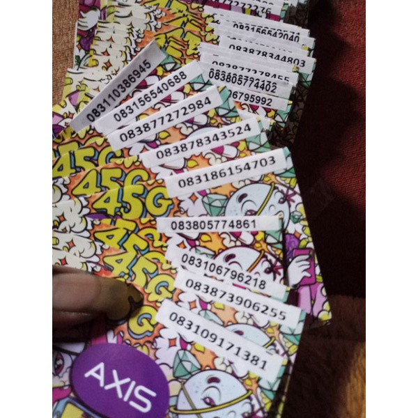 Perdana axis acak full acak 25-40  sdah aktf