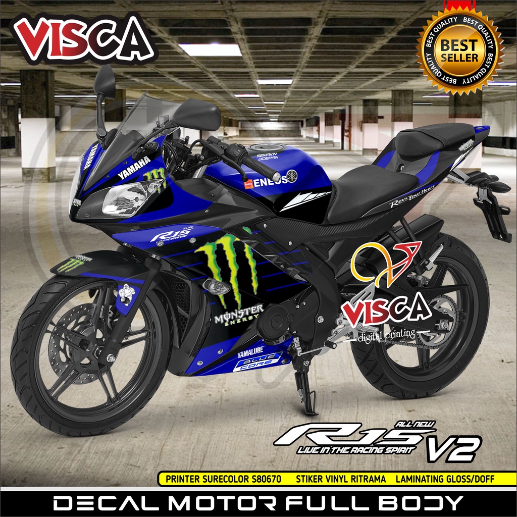 Decal R15 V2 Full Body Stiker R15 V2 Full Body Dekal R15 V2 ME