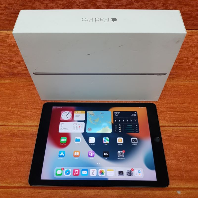 ipad pro 2016 128gb wifi only garansi resmi ibox