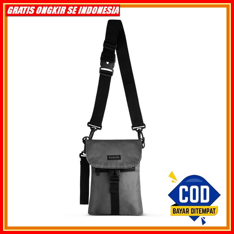 Tas Selempang Jinpaidi Waistbag Import Premium Quality Waterproof Anti Air Tas Selempang Pria Slempa