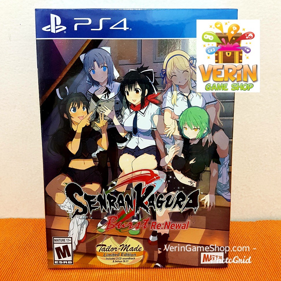 PS4 Senran Kagura Burst Re:Newal - Tailor-Made Edition / ReNewal