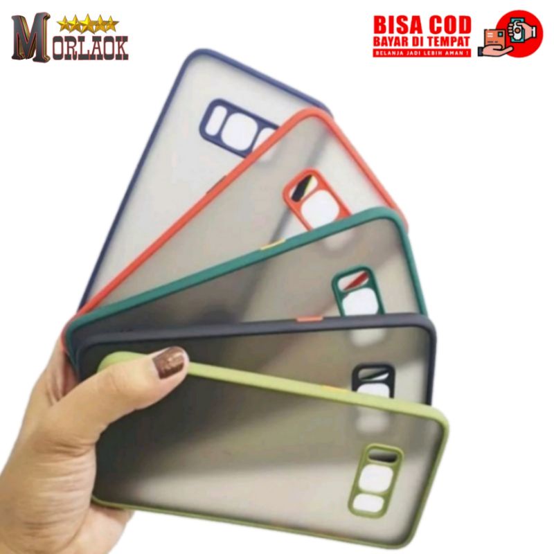 Casing Belakang Hp Samsung S8 Hybrid Aero Hard Case Silikon Hard Case