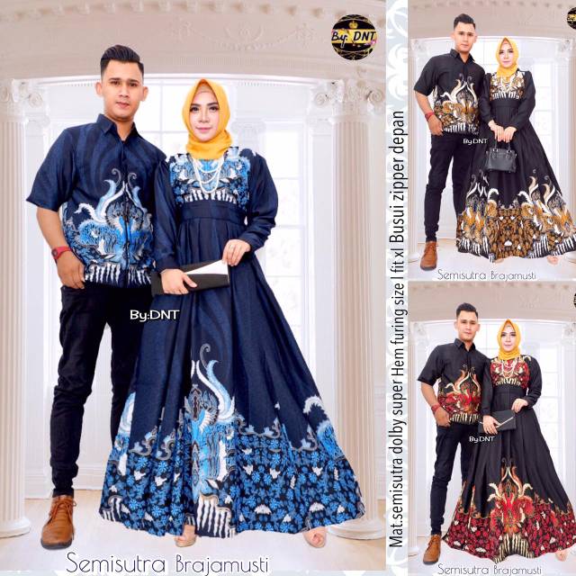 Baju couple Baju Sarimbit Baju Semi Sutera Original
