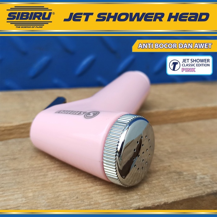 Kepala Jet Shower Kloset Toilet Kamar Mandi / Bidet Head Cebok Semprotan Toilet Closet WC - Pink