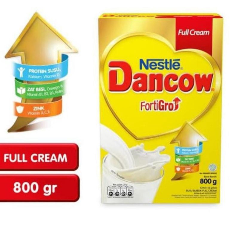 

Netsle DANCOW Fortigo Fullcrean Instant dan coklat 800gr