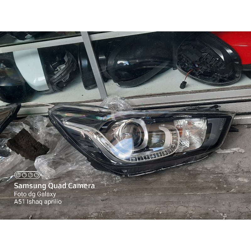 Headlamp lampu depan chevrolet spark original kanan 2016-2017