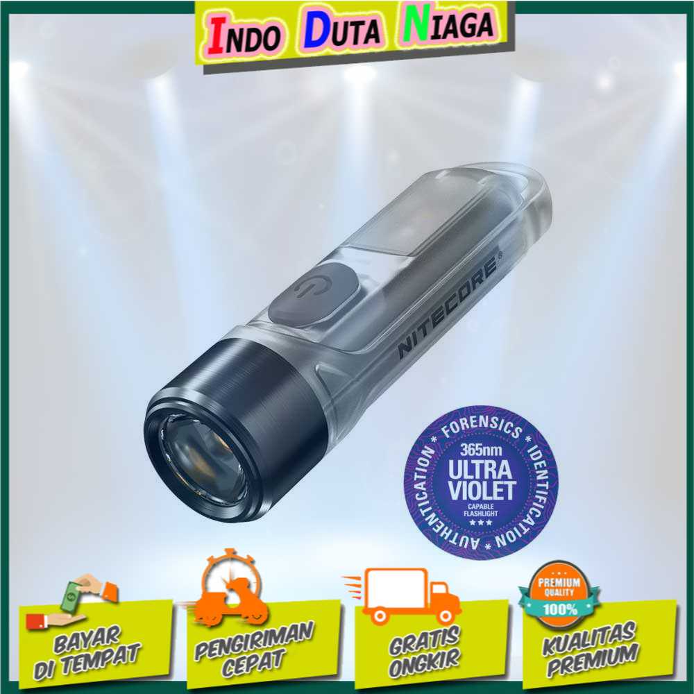 IDN TOOLS - Nitecore TIKI UV Mini Senter 365nm 1000mW