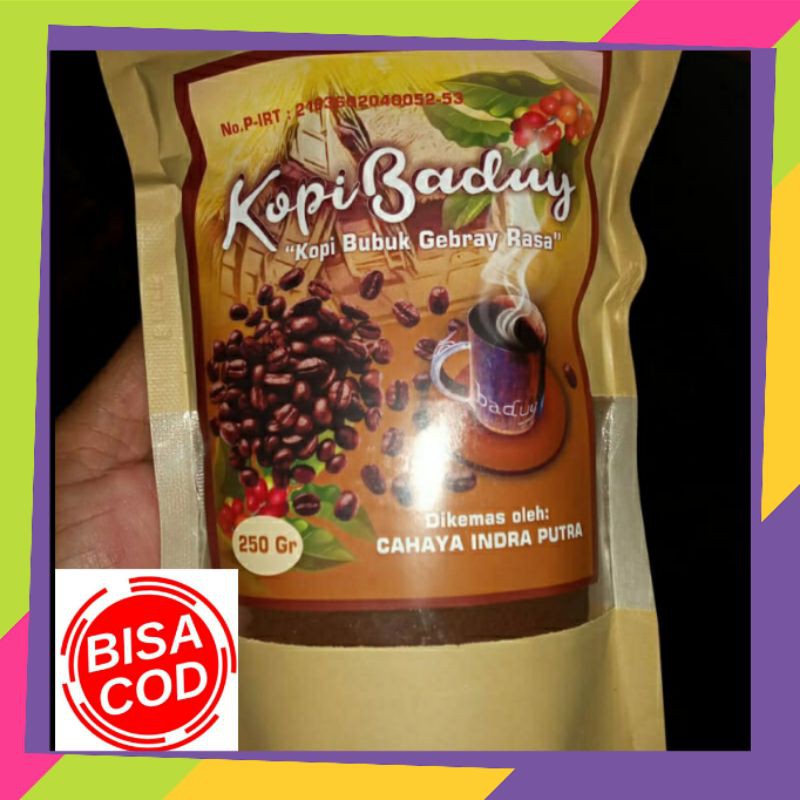 

kopi hitam baduy - kopi lokal - kopi hitam