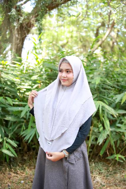 Arsya Hijab Khimar Jumbo 2 Layer Annisa