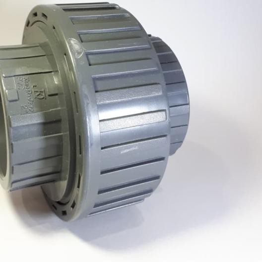 ♣ Water Mur Pvc 2" inch Polos KDJ/W Mur 2 in Tanpa Drat/W M/Union Drat ☈