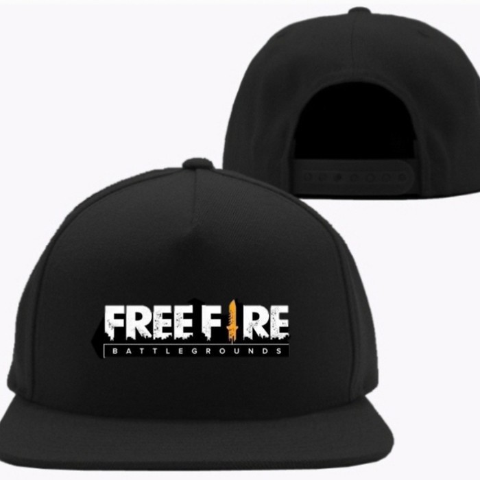 Snapback Anak Hiphop Bordir Freefire Snapback Anak Laki laki perempuan Umur 3-12 Tahun