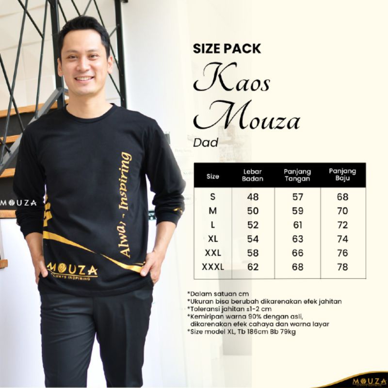 Kaos Mouza Dad by Mouza