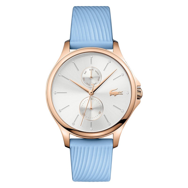 Jam Tangan Wanita Lacoste Kea 2001024 Ladies Silver Dial