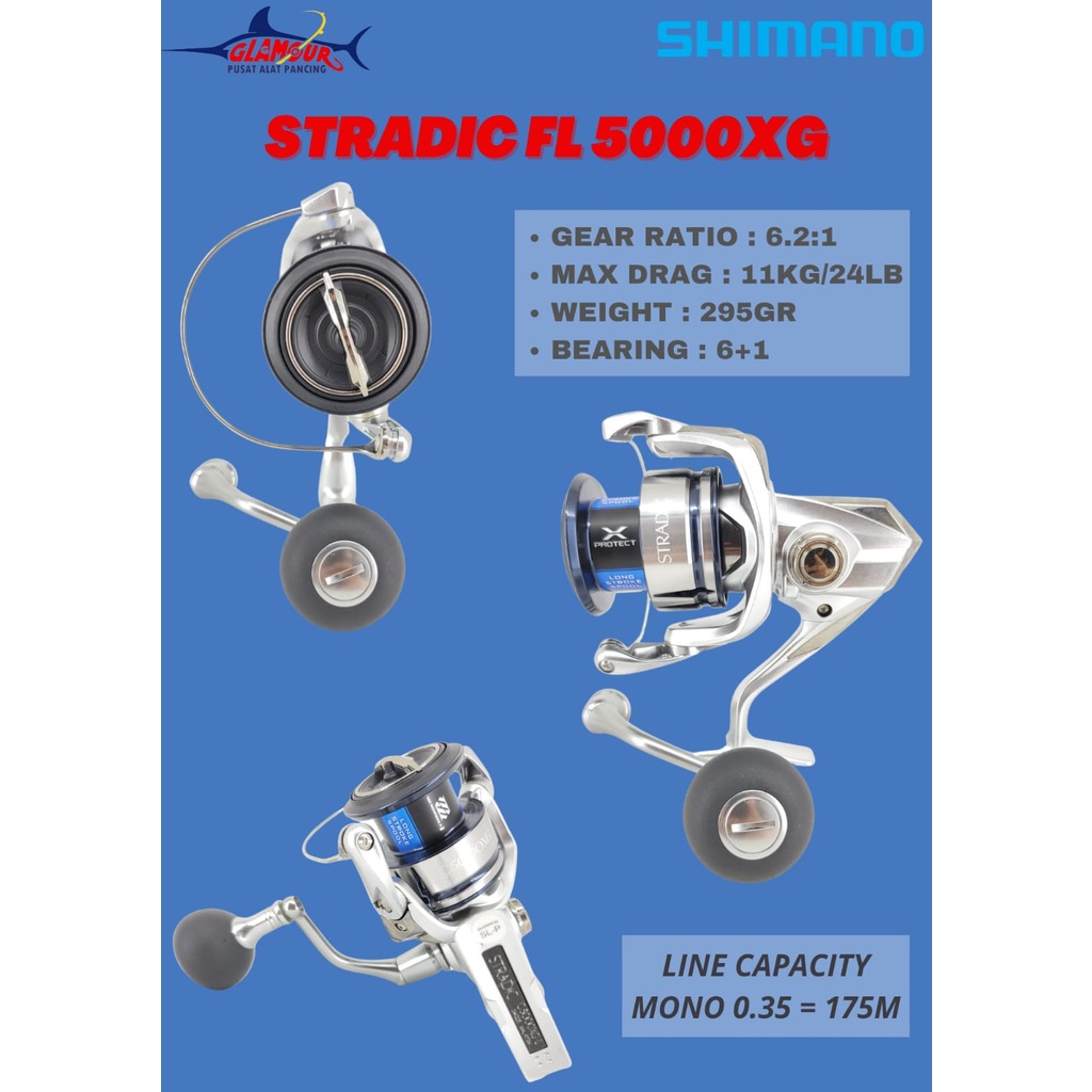 REEL PANCING SHIMANO STRADIC FL C5000 XG / KATROL PANCING SHIMANO STRADIC FL C5000 XG