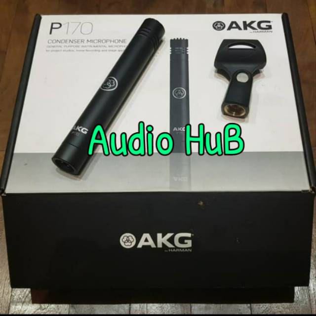 MIC AKG P170 ORIGINAL MICROPHONE KONDENSOR CONDENSOR AKG P 170 ORI