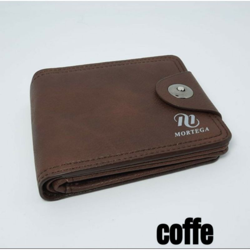 Dompet Pria Kulit PU M 801 9101-Coffe