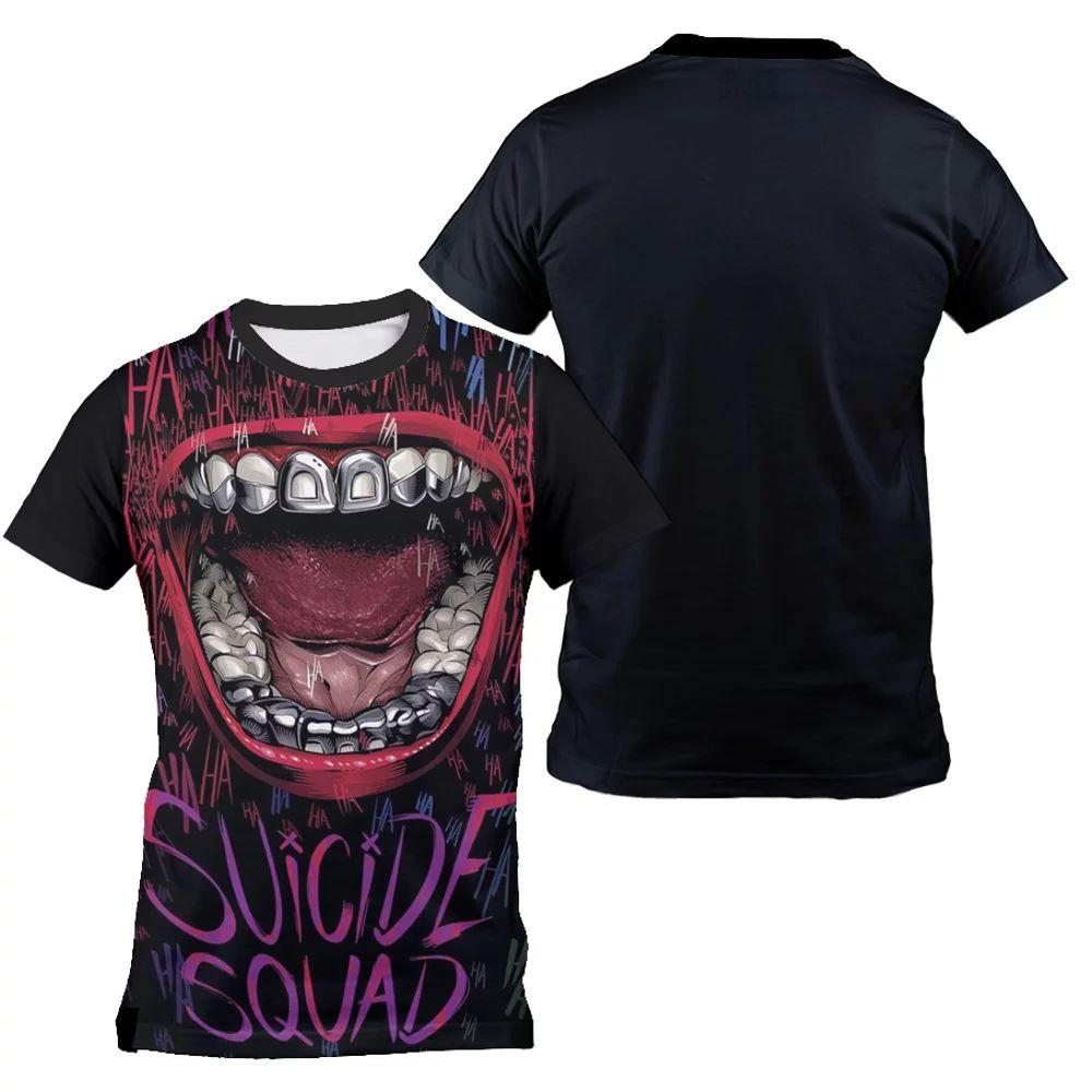 Kaos Joker C02 distro Full Print Suicide Squad Superhero