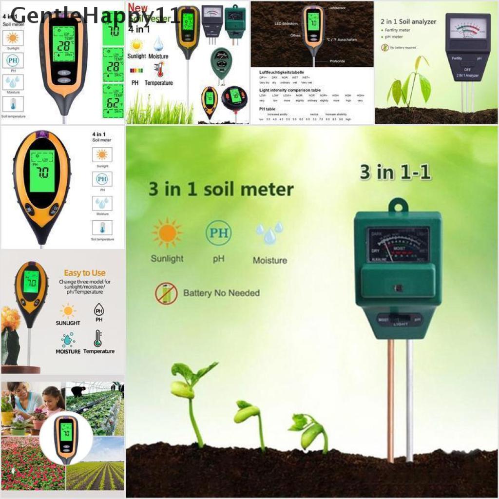 Gentlehappy Alat Pengukur Kesuburan Tanah Profesional Sunlight