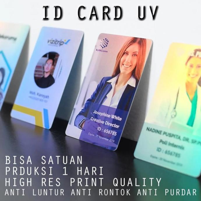 

UV PRINT ID CARD KARTU MAHASISWA KARTU PEGAWAI KARTU MEMBER KARTU TAMU