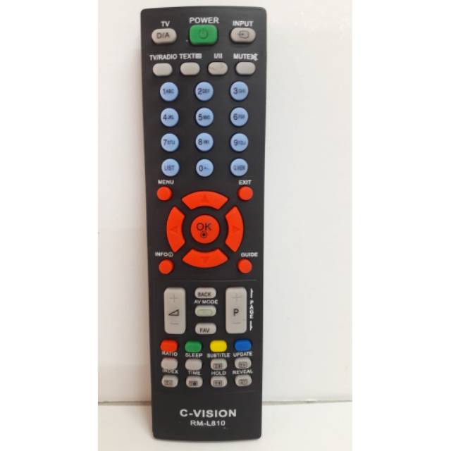 Remote TV LCD LG 810 C Vision