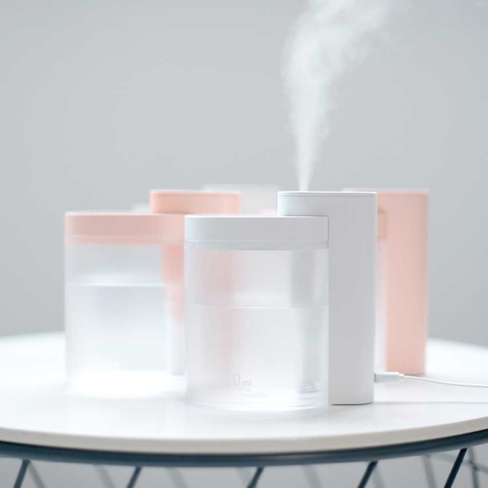 Geometry Air Humidifier Ultrasonic 260ml Humidifer Aromateraphy Pengharum Ruangan Diffuser Penyejuk Udara Berkualitas