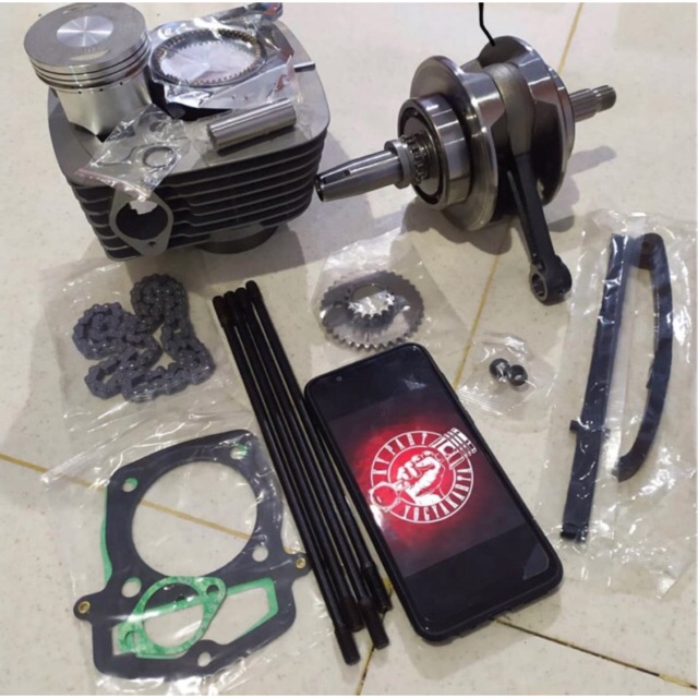 paket bore up 250cc pnp CB GL MP Tiger askruk crf xiema blok wy250 baut sunduk crf