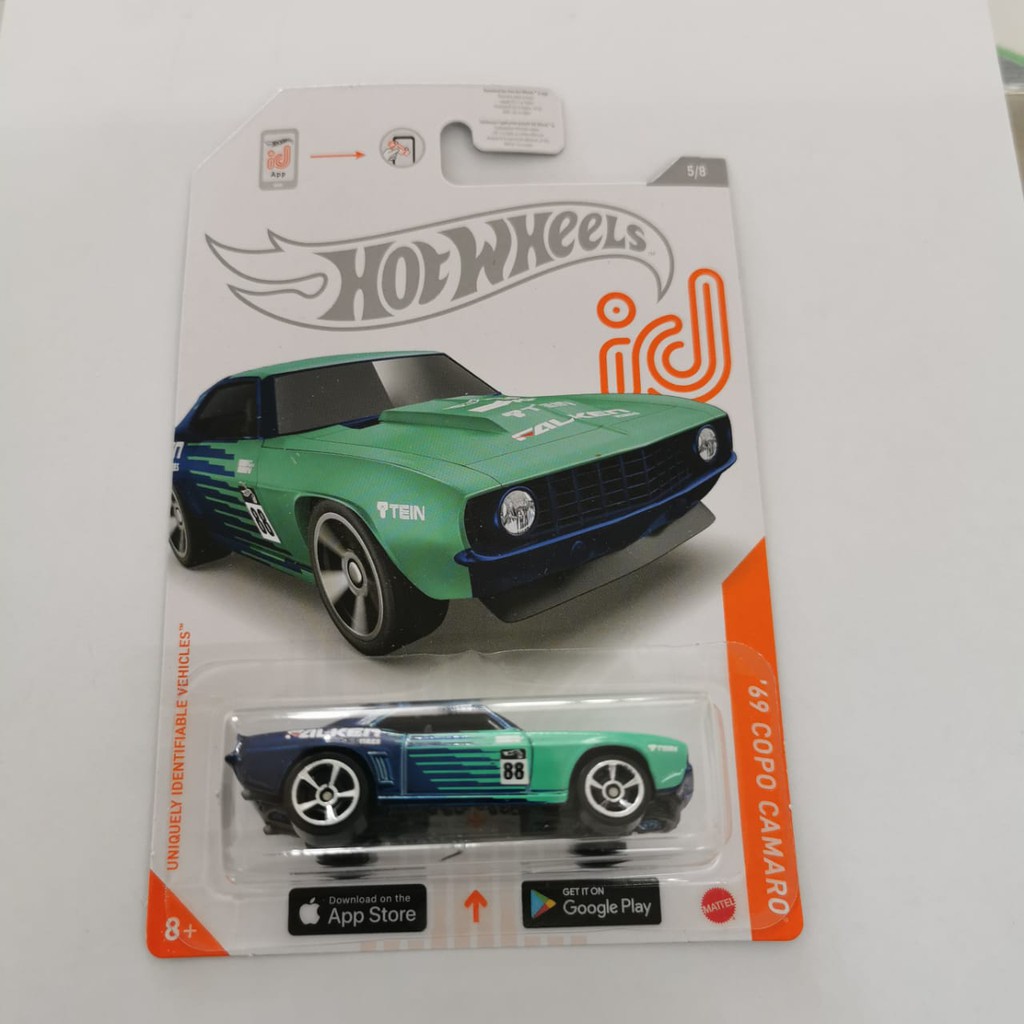 Diecast Hot Wheels 69 COPO CAMARO HW ID Hotwheels Falken Mobil Mainan Anak Hobi Koleksi